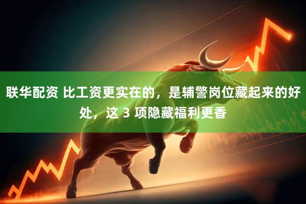 联华配资 比工资更实在的，是辅警岗位藏起来的好处，这 3 项隐藏福利更香